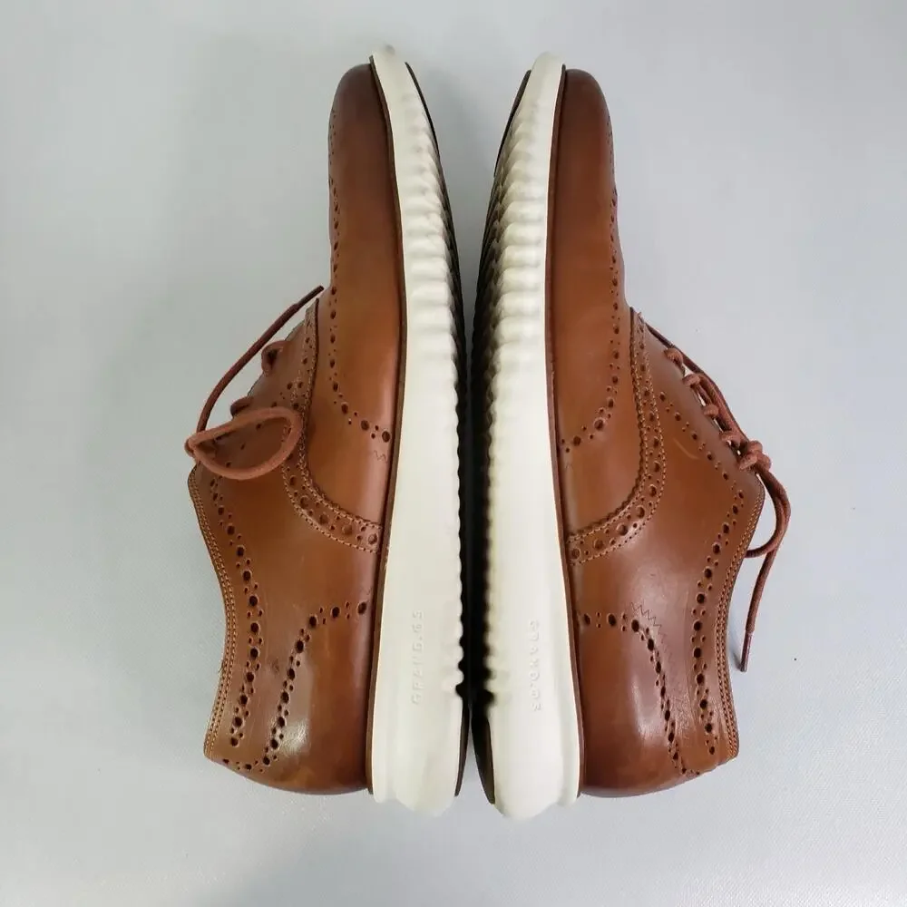 Cole Haan Men's Original Grand Wingtip Oxford Brown Shoes C31532 Sz 13